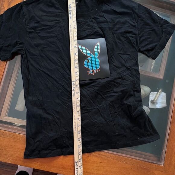 NEW UNISEX Sound Activated LED T-Shirt Light Up Flashing T-Shirt CROSS RELIGION. - Picture 10 of 11